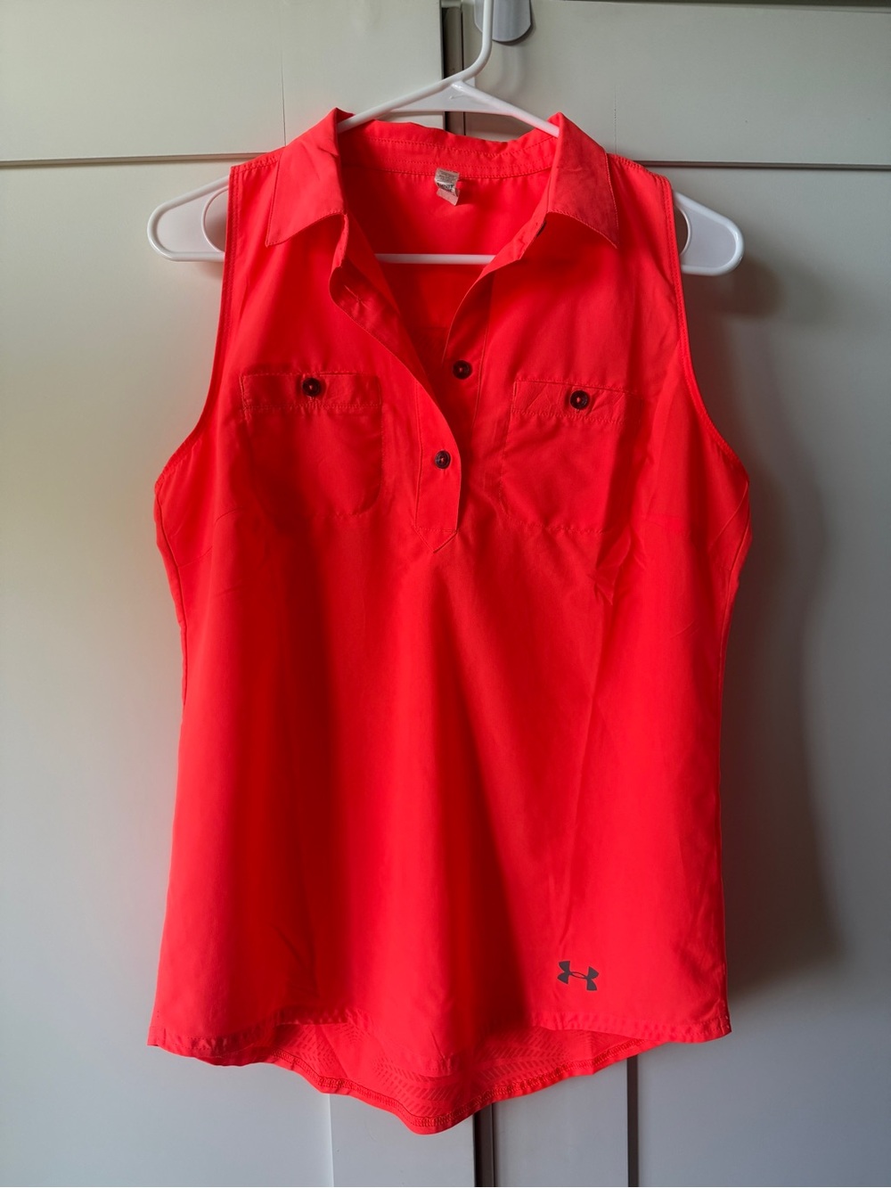 Sleeveless Golf Polo, Size M by Under Armour